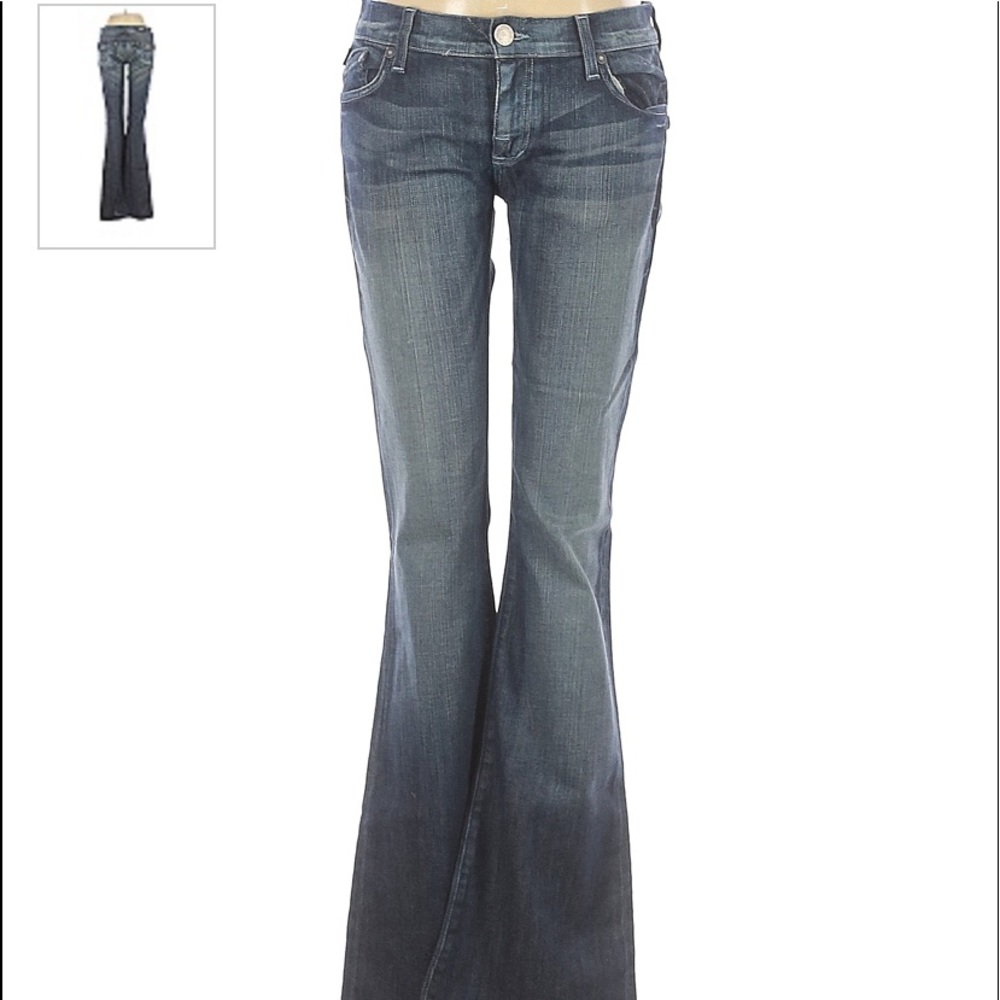Rock and Republic Jeans , dark blue/ grey.